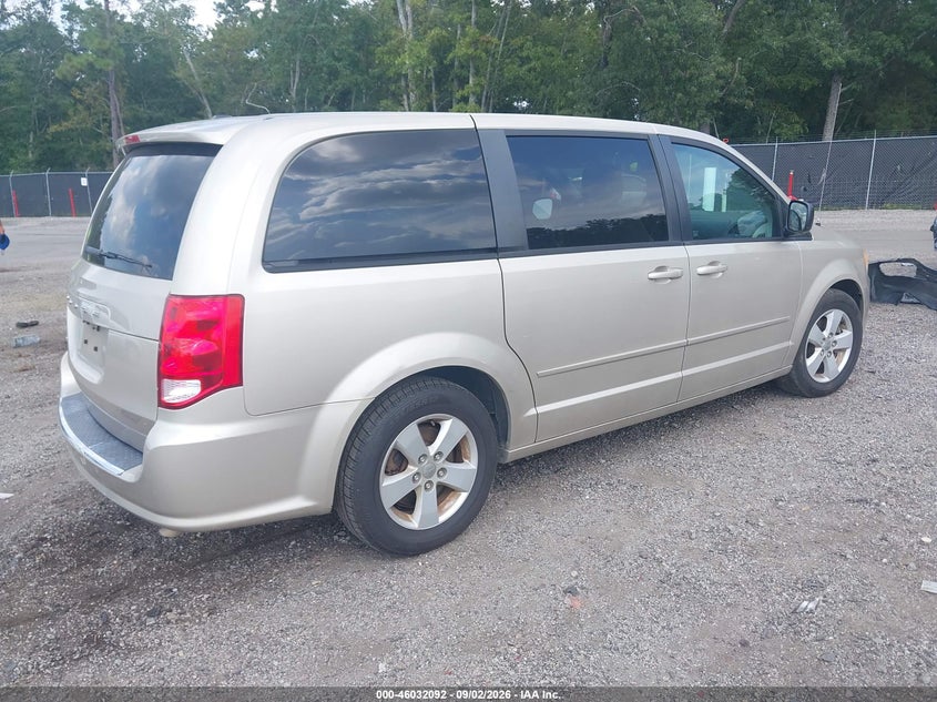 DODGE GRAND CARAVAN 2013 VIN 2C4RDGBG2DR740742