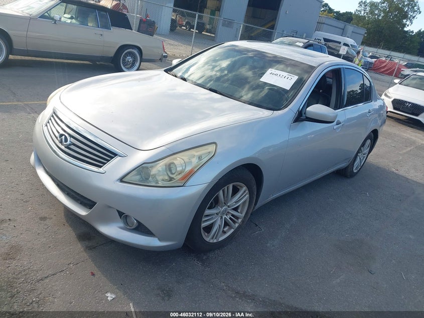 2010 INFINITI G37 auction photo 2