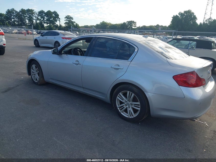 2010 INFINITI G37 auction photo 3