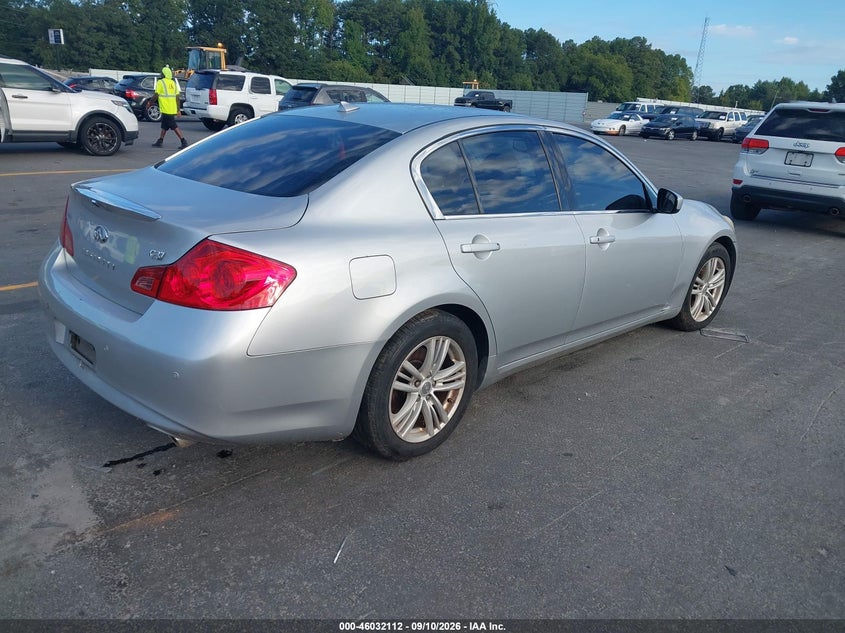 2010 INFINITI G37 auction photo 4
