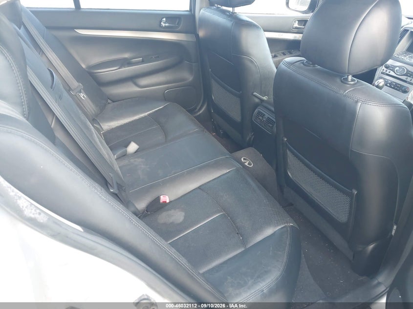 2010 INFINITI G37 auction photo 8
