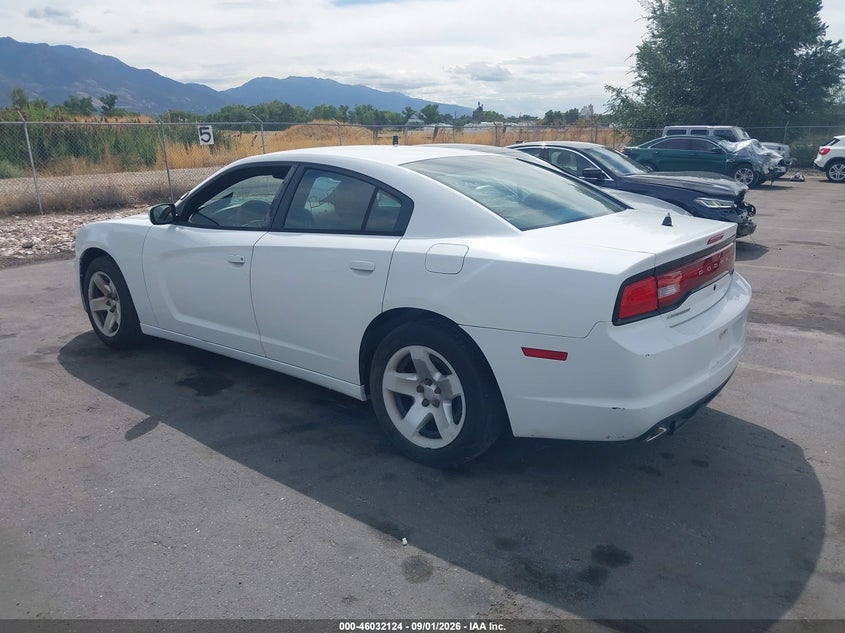 2013 DODGE CHARGER auction photo 3