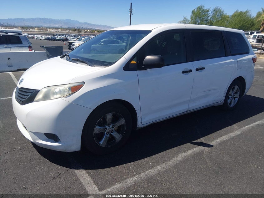 Vin: 5tdzz3dcxhs807976, lot: 46531549, toyota sienna l 7 passenger 20172