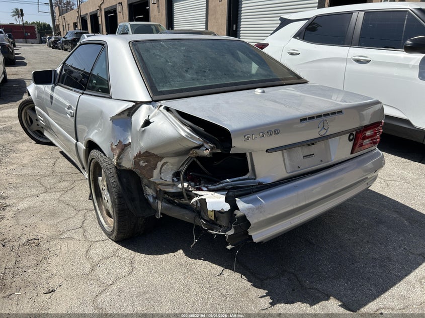 2001 MERCEDES-BENZ SL 500 auction photo 3