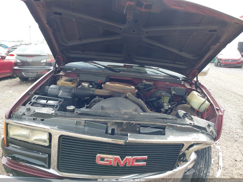 GMC SIERRA 1993 VIN 2GTEK19K6P1539618