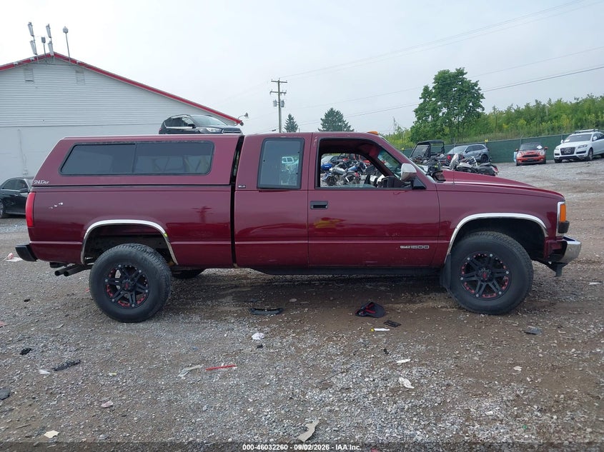 GMC SIERRA 1993 VIN 2GTEK19K6P1539618