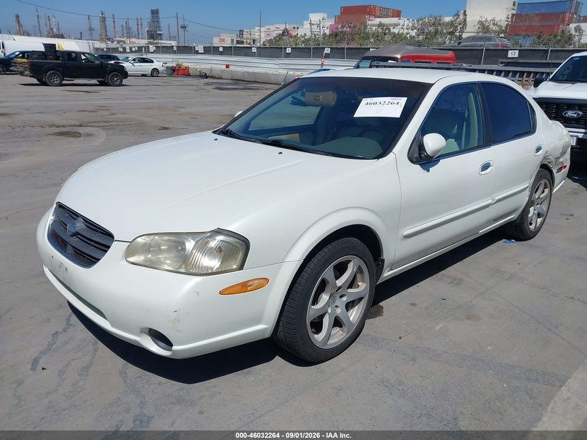2000 NISSAN MAXIMA SEDAN 3.0L V-6 DOHC, PREMIUM , 222HP