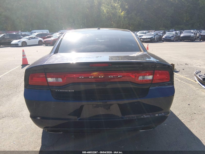 DODGE CHARGER 2012 VIN 2C3CDXBG7CH157839
