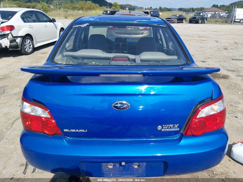 2006 SUBARU IMPREZA WRX/WRX LIMITED/WRX TR · Фото 16