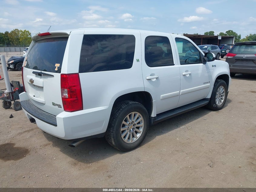 2008 CHEVROLET TAHOE HYBRID auction photo 4