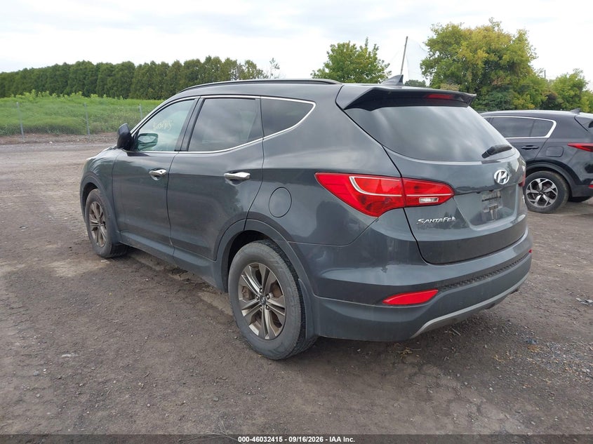 Vin: 5xyzudlb4gg315422, lot: 46531834, hyundai santa fe sport 2.4l 20163