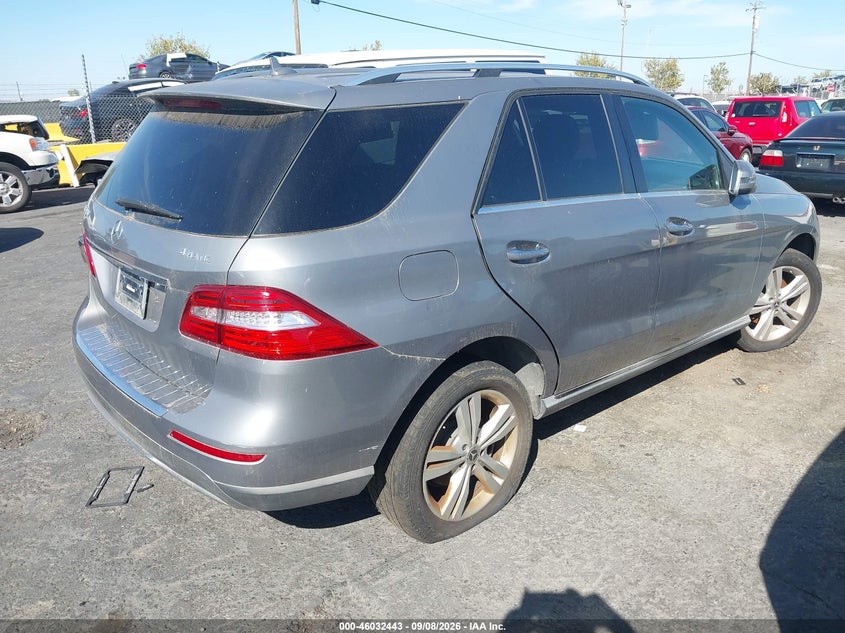 2014 MERCEDES-BENZ ML 350 auction photo 4