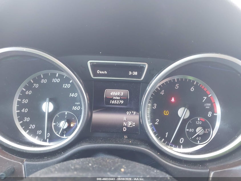 2014 MERCEDES-BENZ ML 350 auction photo 7