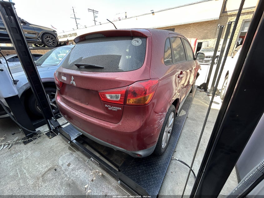 MITSUBISHI OUTLANDER SPORT 2014 VIN 4A4AP3AU7EE021692