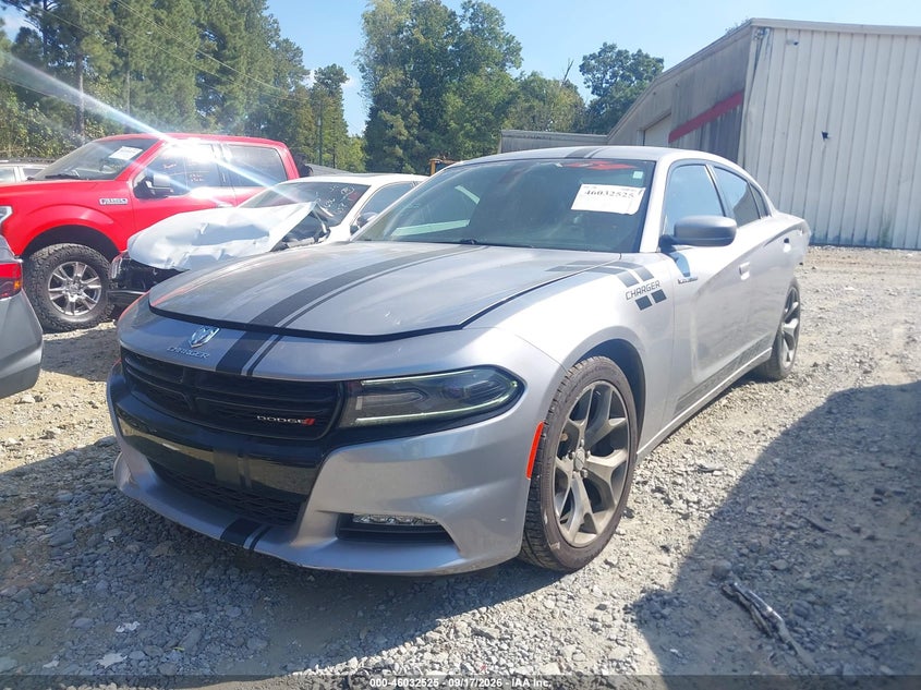 Vin: 2c3cdxhg3gh328180, lot: 46531944, dodge charger sxt 20162
