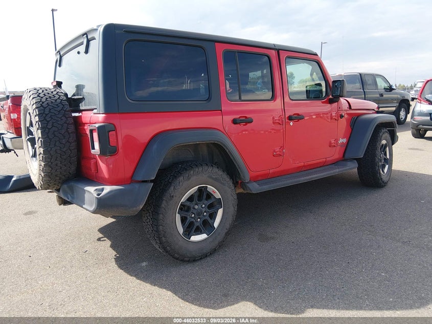 Vin: 1c4hjxdg3jw177690, lot: 46531952, jeep wrangler unlimited sport s 4x4 20184