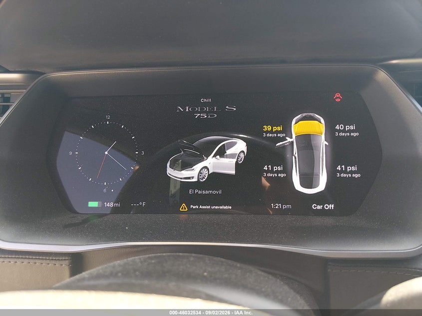 TESLA MODEL S 2018 VIN 5YJSA1E2XJF273035