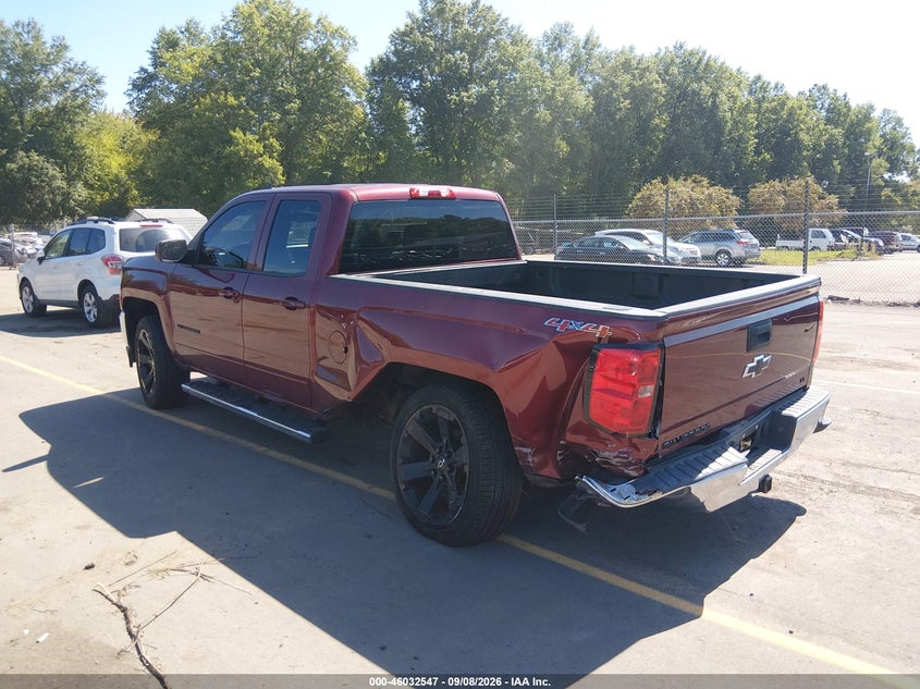 Vin: 1gcvkreh7gz153998, lot: 46531966, chevrolet silverado 1500 lt 20163