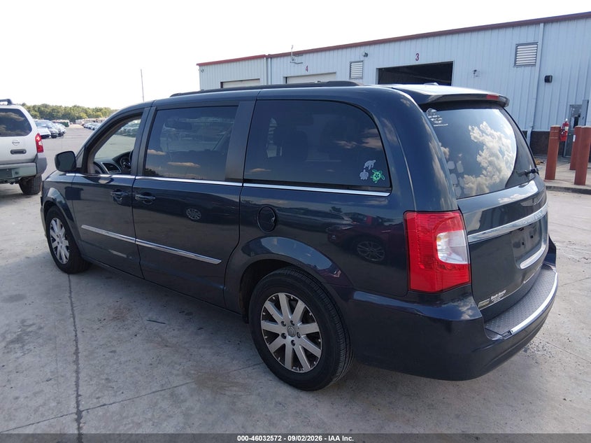 Vin: 2c4rc1bg3dr744542, lot: 46531991, chrysler town & country touring 20132