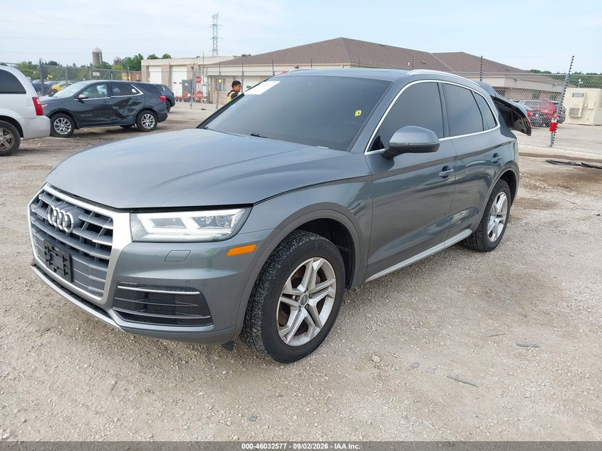Vin: wa1bnafy3j2184833, lot: 46531996, audi q5 2.0t premium/2.0t tech premium 20182