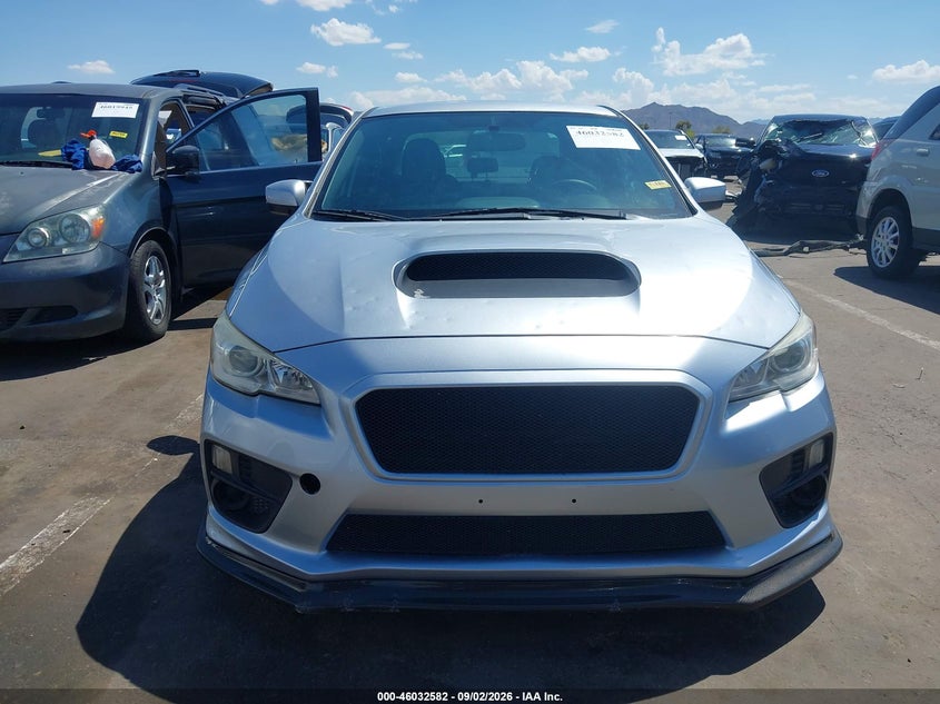 SUBARU WRX 2015 VIN JF1VA1A65F9827918