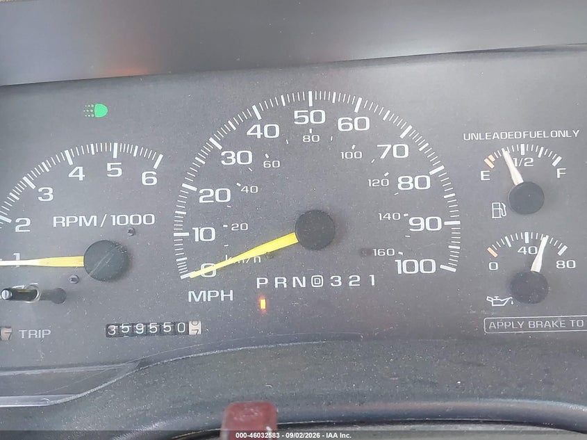 CHEVROLET K1500 1998 VIN 1GCEK19M1WE141313