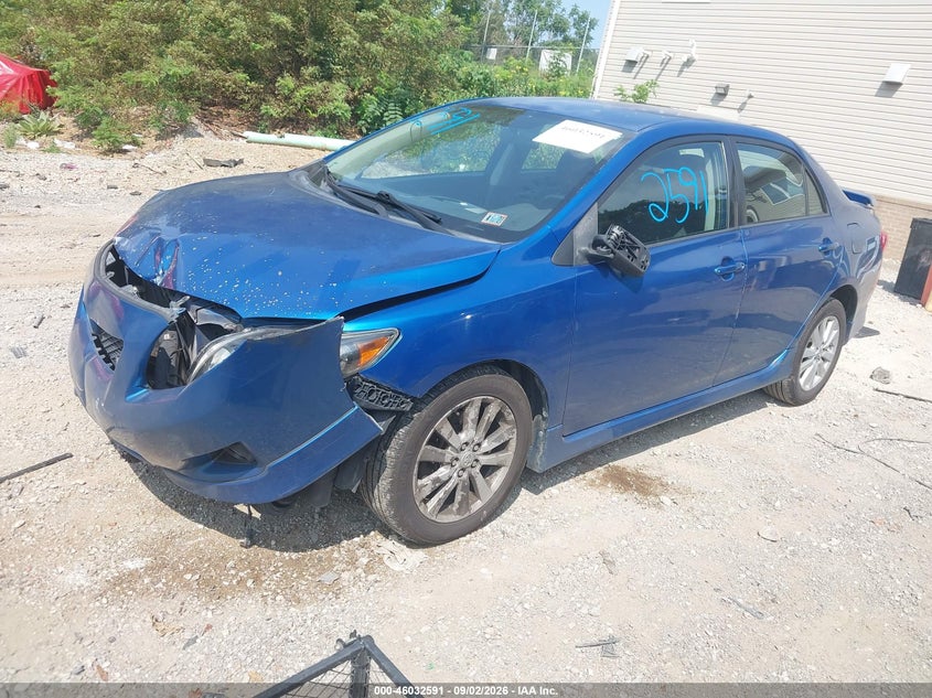 Vin: 1nxbu4ee7az252861, lot: 46532010, toyota corolla s 20102