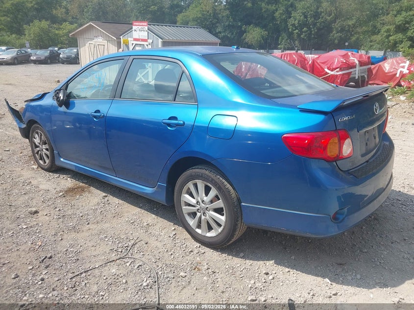 Vin: 1nxbu4ee7az252861, lot: 46532010, toyota corolla s 20103