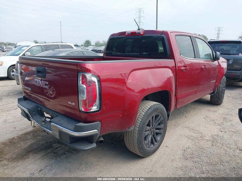 Vin: 1gtg5cea0l1124691, lot: 46532018, gmc canyon 2wd  short box sle 20204