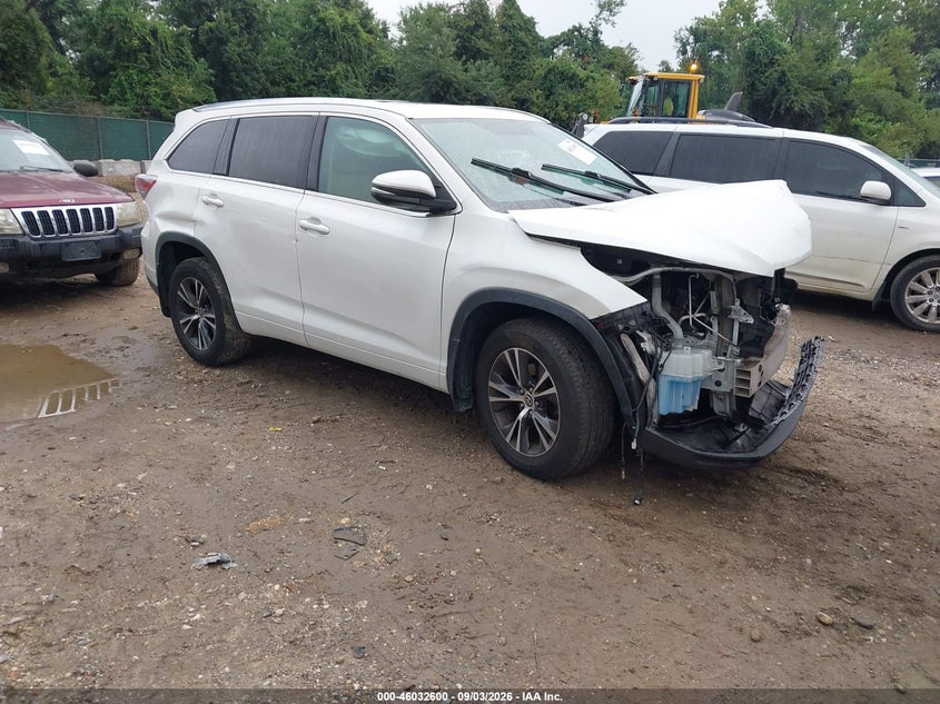 Vin: 5tdjkrfh1gs269616, lot: 46532019, toyota highlander xle v6 2016 img_1