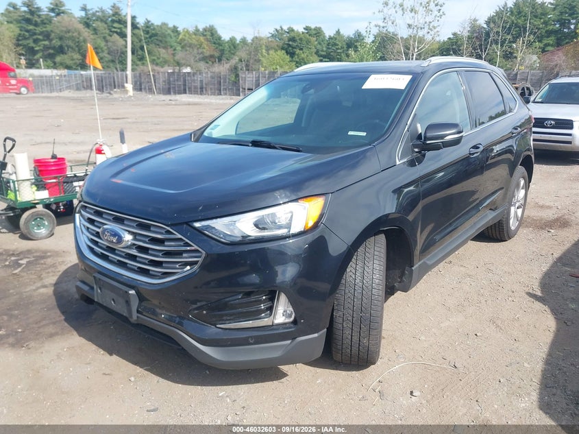 Vin: 2fmpk4k96lbb18354, lot: 46532022, ford edge titanium 20202