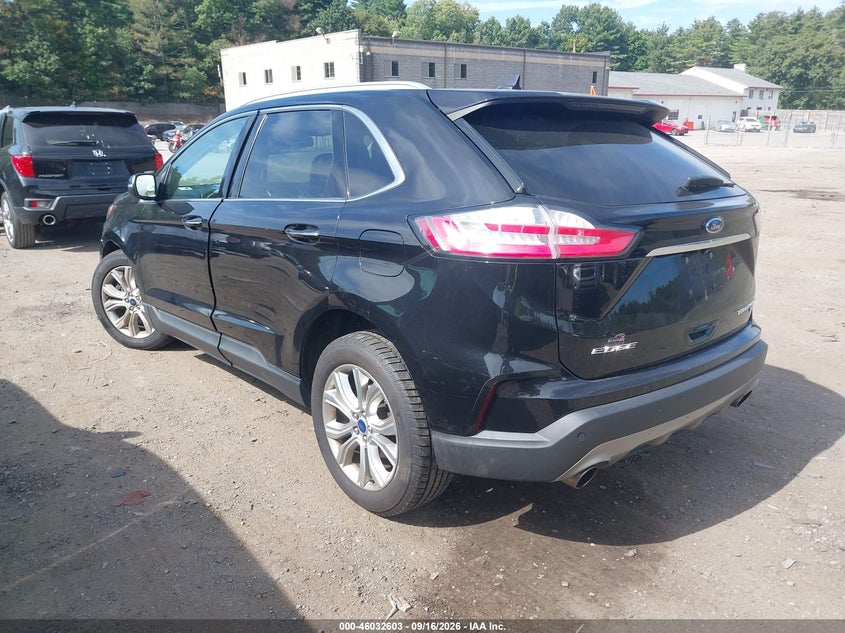Vin: 2fmpk4k96lbb18354, lot: 46532022, ford edge titanium 20203