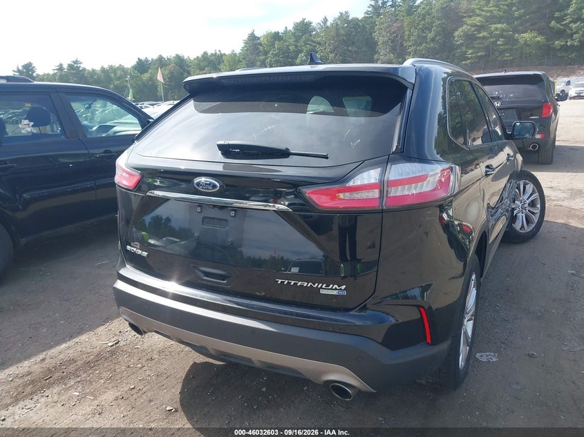 Vin: 2fmpk4k96lbb18354, lot: 46532022, ford edge titanium 20204