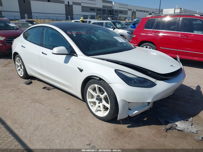 Vin: 5yj3e1ea6pf433596, lot: 46532036, tesla model 3 rear-wheel drive 2023 img_1