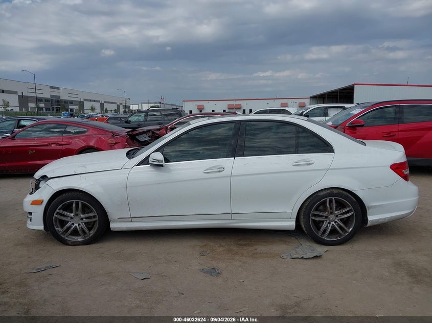 MERCEDES-BENZ C 250 2014 VIN WDDGF4HB0EG224674