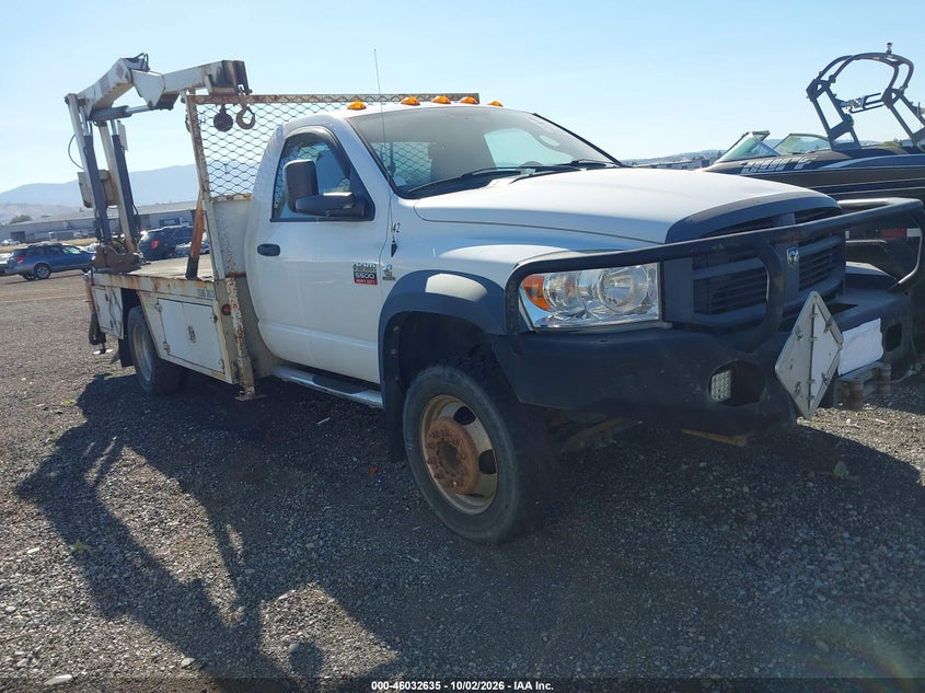 2008 DODGE RAM 5500 HD CHASSIS ST/SLT