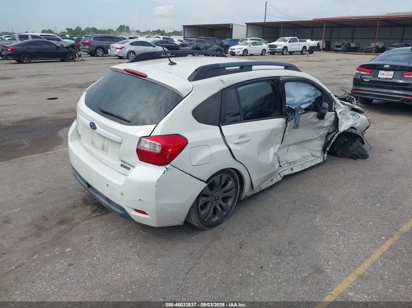 Vin: jf1gpap66g8260804, lot: 46532056, subaru impreza 2.0i sport premium 20164