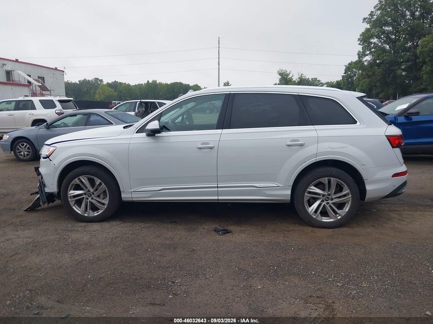 AUDI Q7 2022 VIN WA1LJBF72ND005107