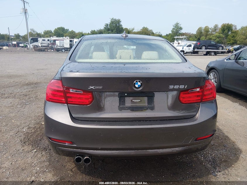 BMW 328I 2015 VIN WBA3B5C57FF960673