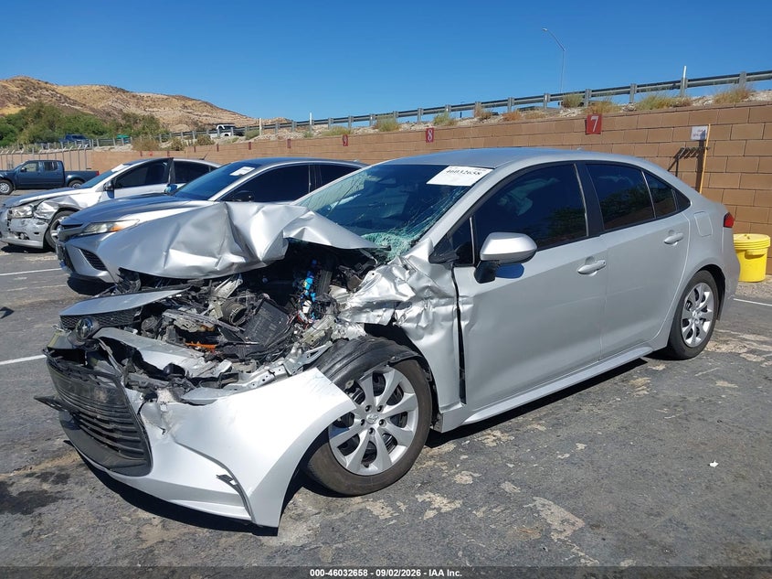 Vin: 5yfb4mde4sp267466, lot: 46532077, toyota corolla le 20252