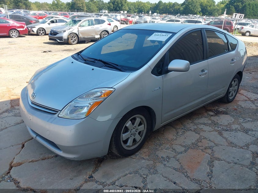2006 Toyota Prius, Rear, IAAI, VIN JTDKB20U467068528 — photo 2