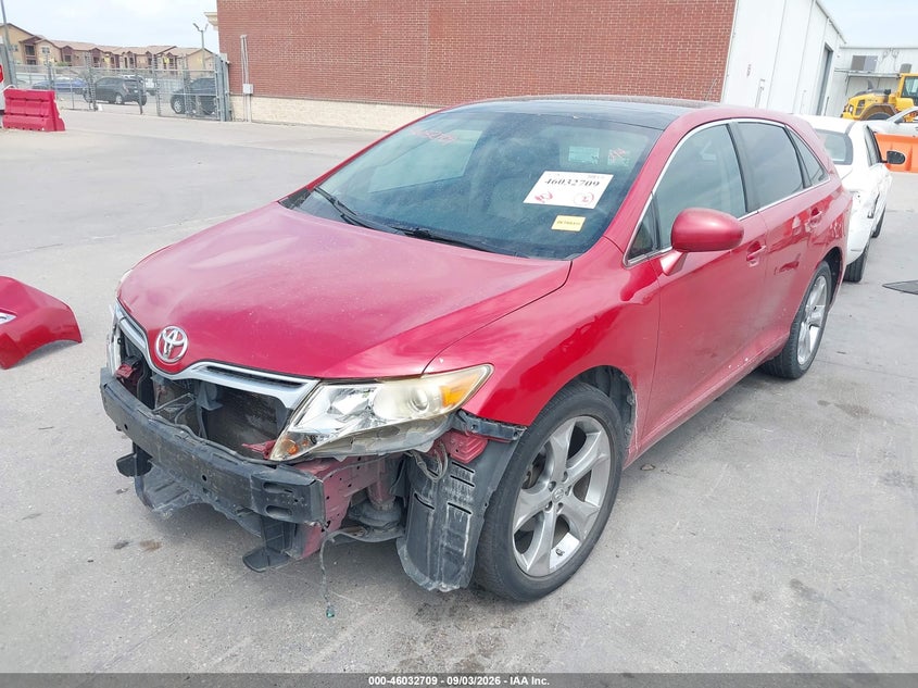 Vin: 4t3zk3bb8bu037961, lot: 46532128, toyota venza base v6 20112