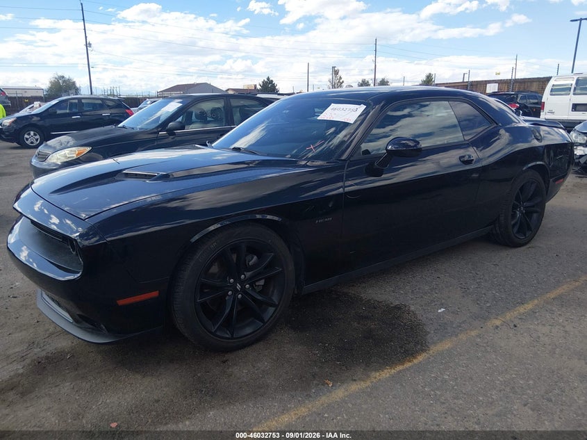 Vin: 2c3cdzbt8hh554461, lot: 46532172, dodge challenger r/t plus 20172