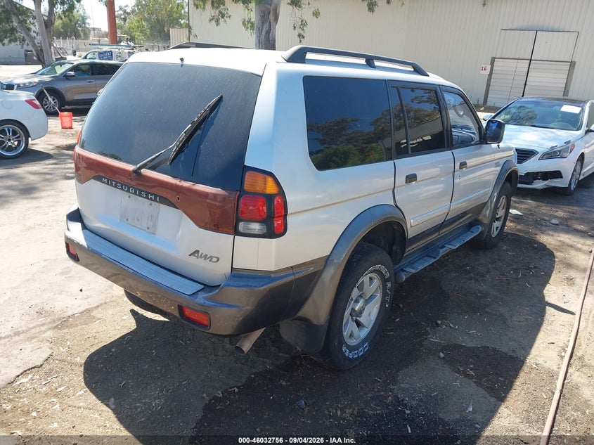 2003 MITSUBISHI MONTERO SPORT auction photo 4