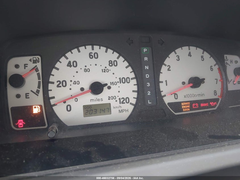 2003 MITSUBISHI MONTERO SPORT auction photo 7