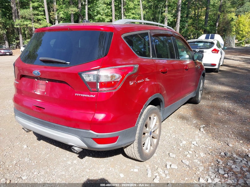 Vin: 1fmcu0j93hua89318, lot: 46532202, ford escape titanium 20174