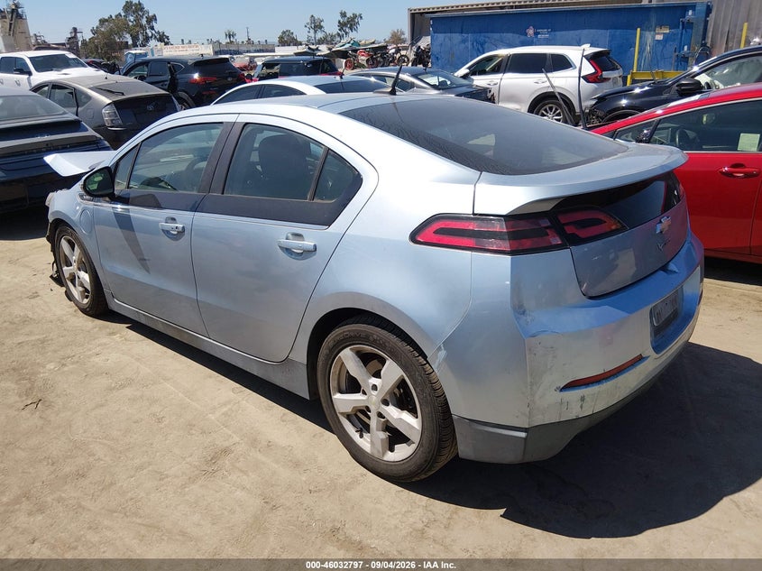 Vin: 1g1re6e40eu162338, lot: 46532216, chevrolet volt 20143