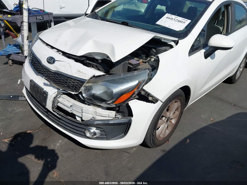 2017 Kia Rio Ex, Front End, IAAI, VIN KNADN4A31H6040435 — photo 2