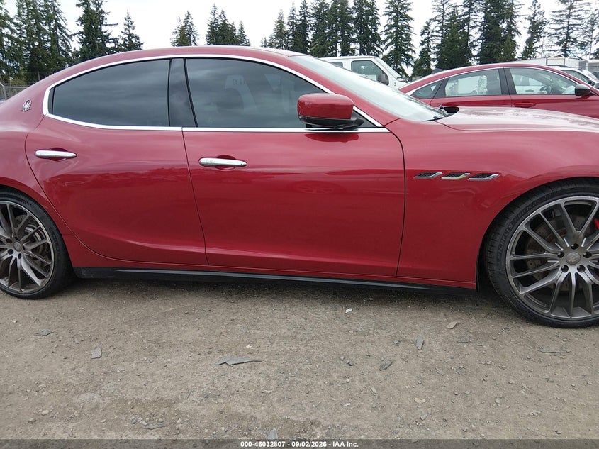 MASERATI GHIBLI 2015 VIN ZAM57RTAXF1143143