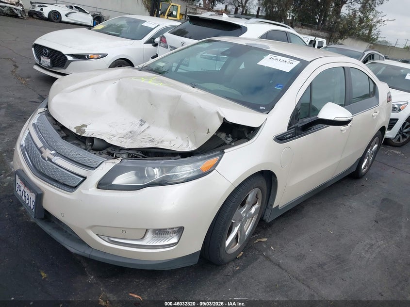 Vin: 1g1rh6e41du145408, lot: 46532239, chevrolet volt 20132